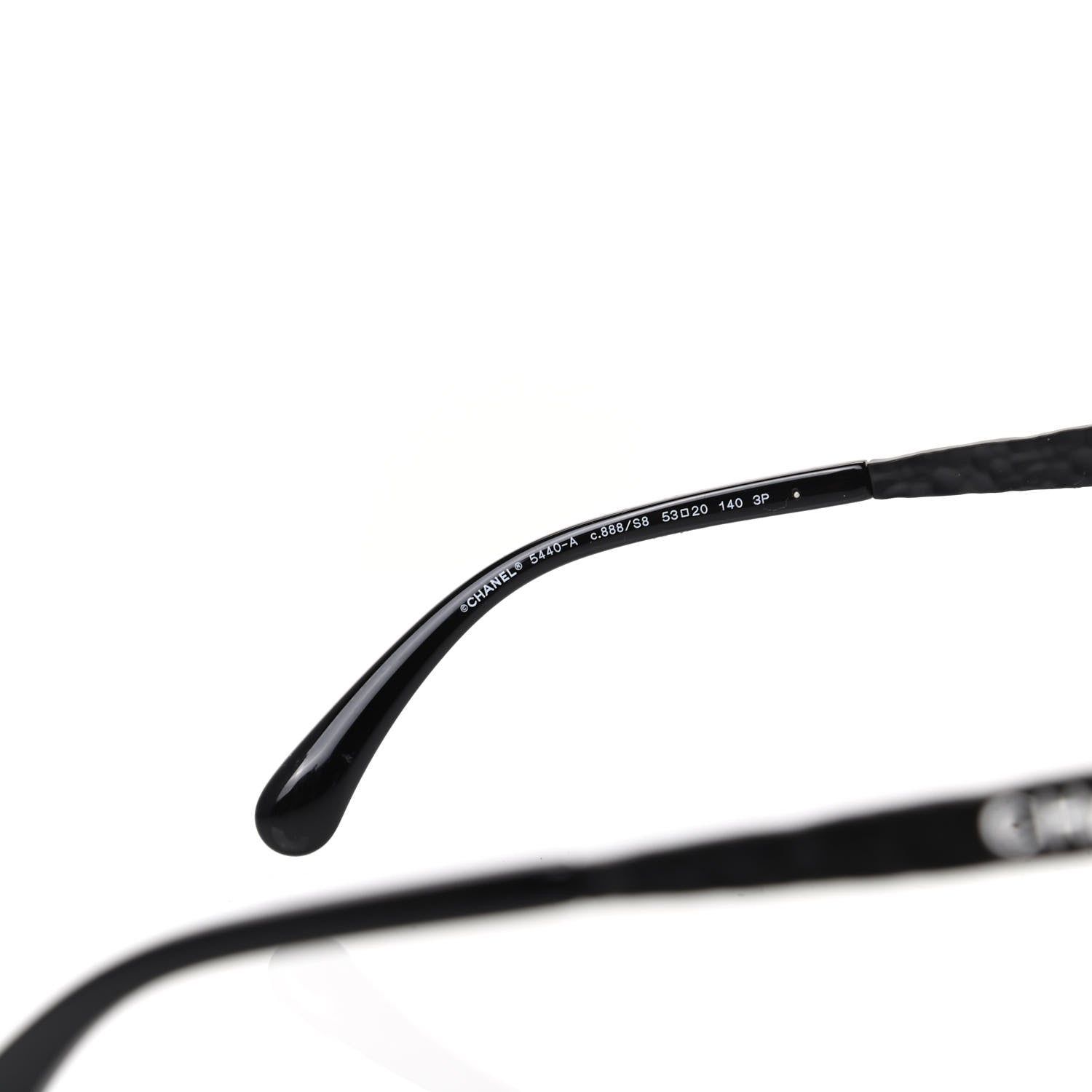 Chanel Acetate Metal Polarized Pantos Sunglasses 5440-A Black 5 of 9