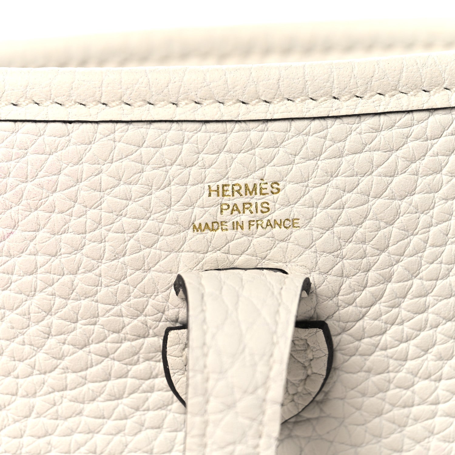 Hermes Taurillon Clemence Amazone Evelyne TPM New White 6 of 12