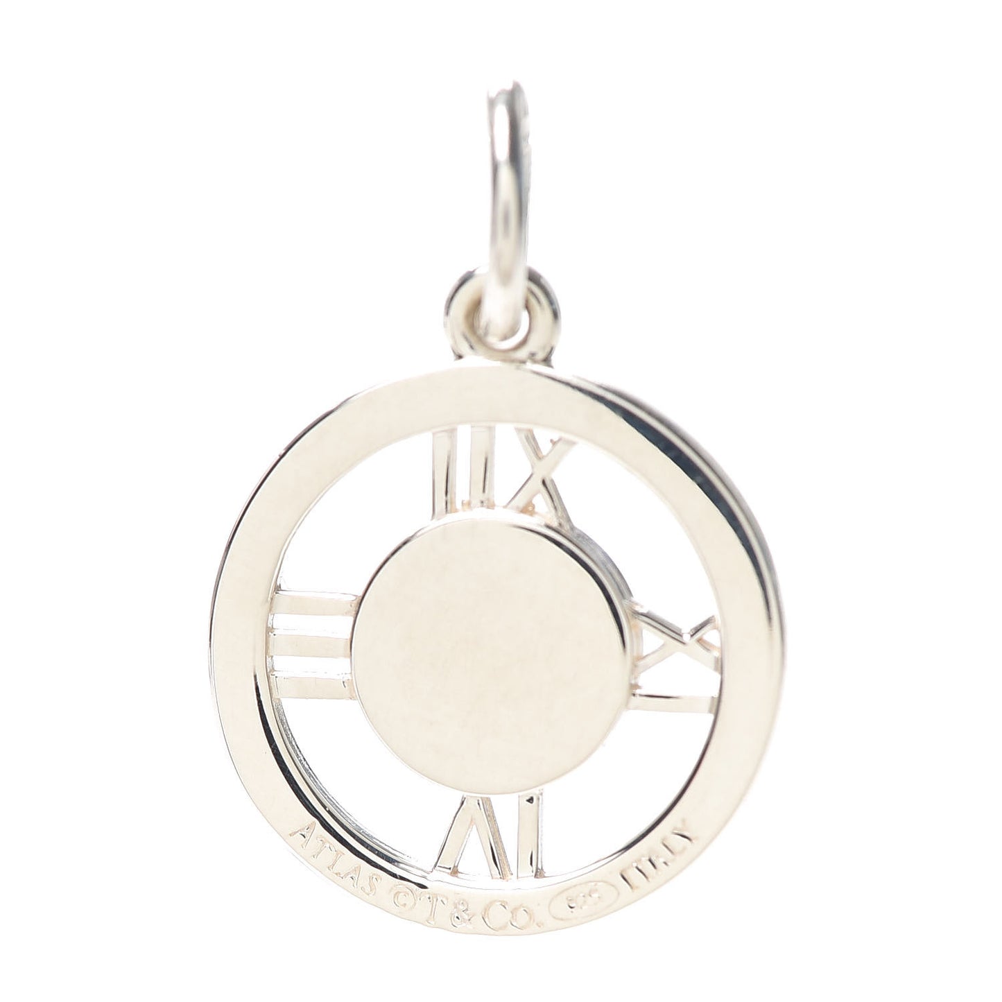 Sterling Silver Diamond Atlas Charm