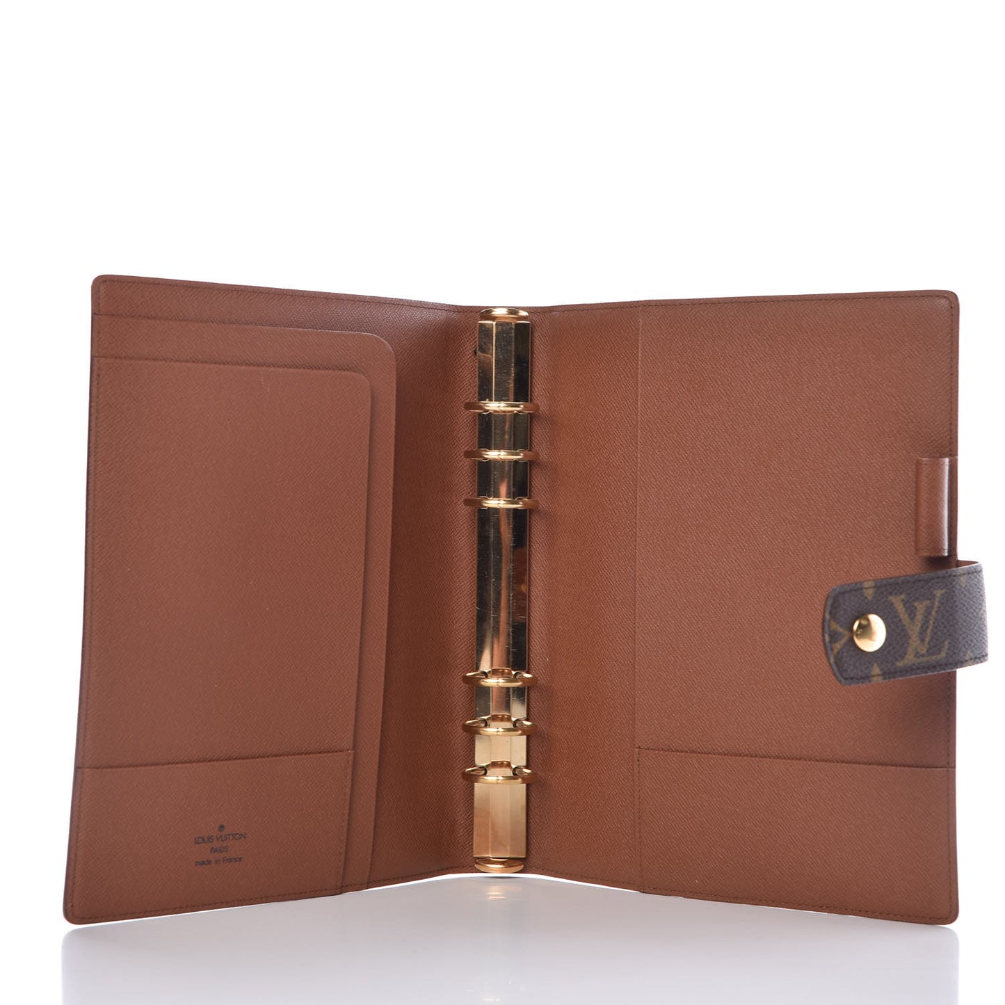 Monogram Large Ring Agenda Cover