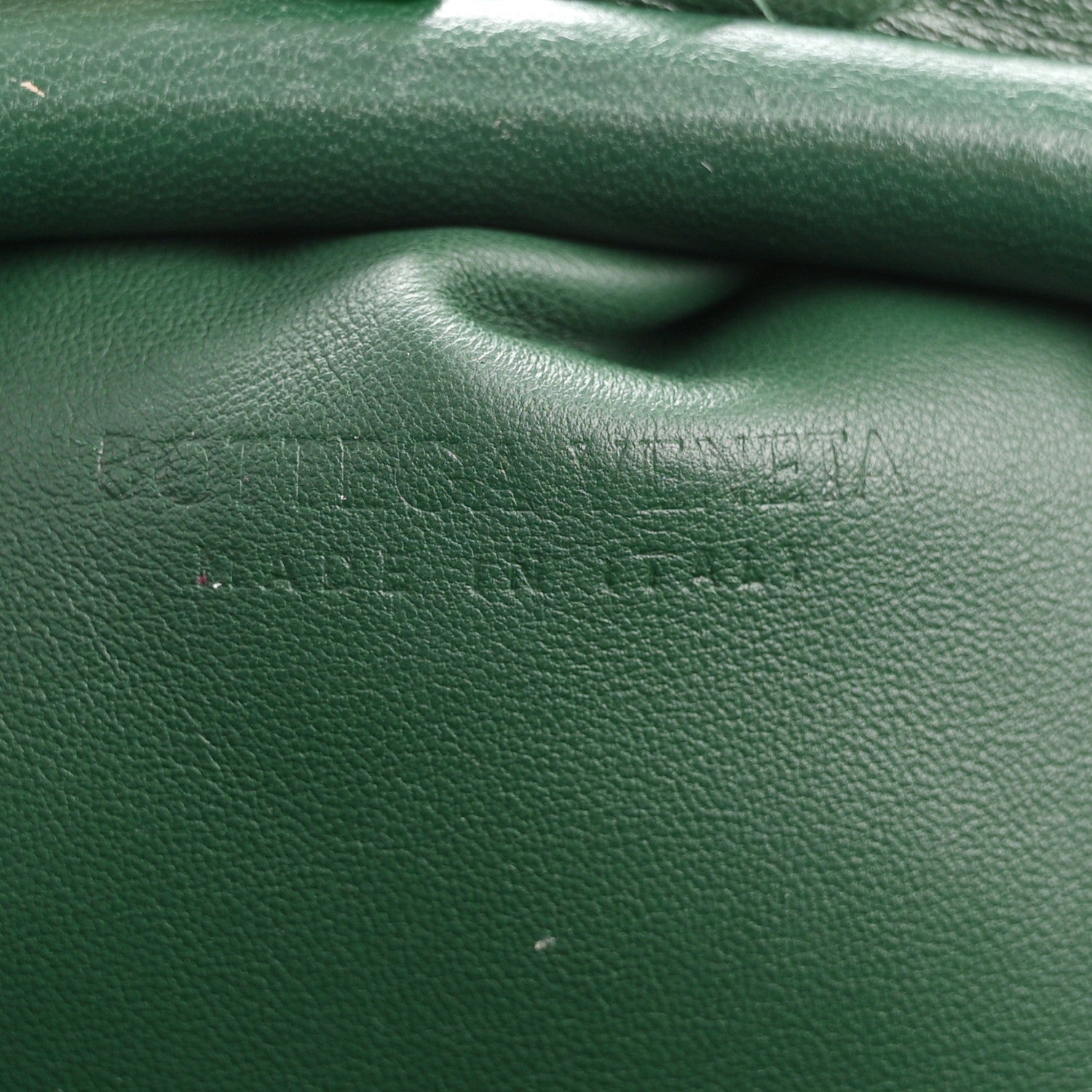 Bottega Veneta Nappa Maxi Intrecciato The Pouch Oversized Clutch Raintree 6 of 9