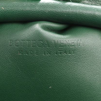 Bottega Veneta Nappa Maxi Intrecciato The Pouch Oversized Clutch Raintree 6 of 9