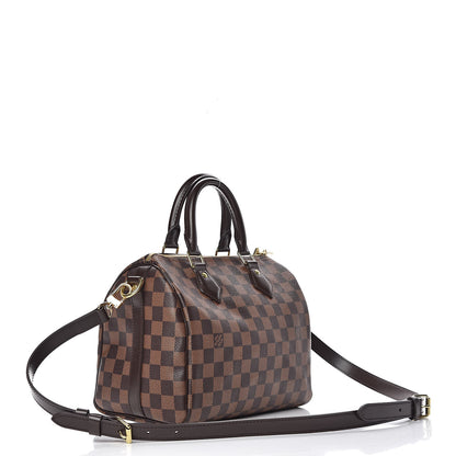Louis Vuitton Damier Ebene Speedy Bandouliere 25 3 of 11