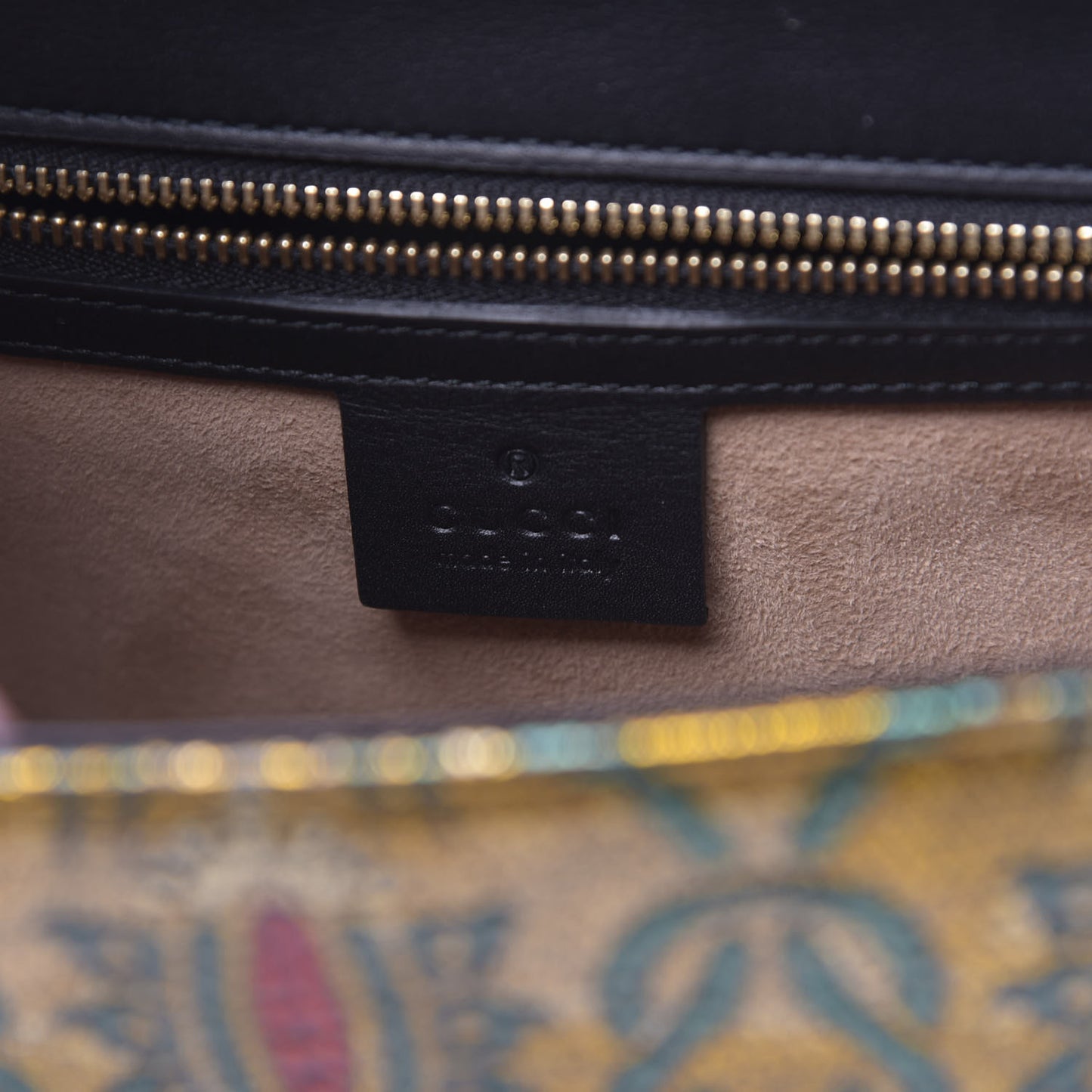 Iridescent Brocade Small Sylvie Shoulder Bag Gold