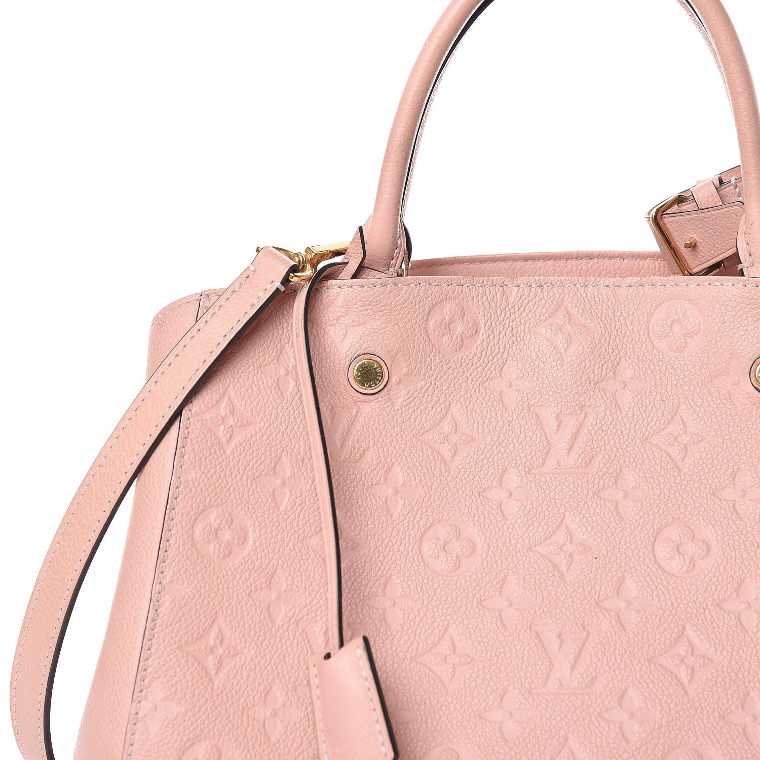Louis Vuitton Empreinte Montaigne MM Rose Ballerine 10 of 13