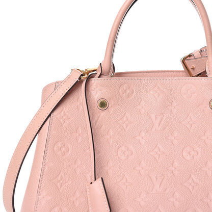 Louis Vuitton Empreinte Montaigne MM Rose Ballerine 10 of 13