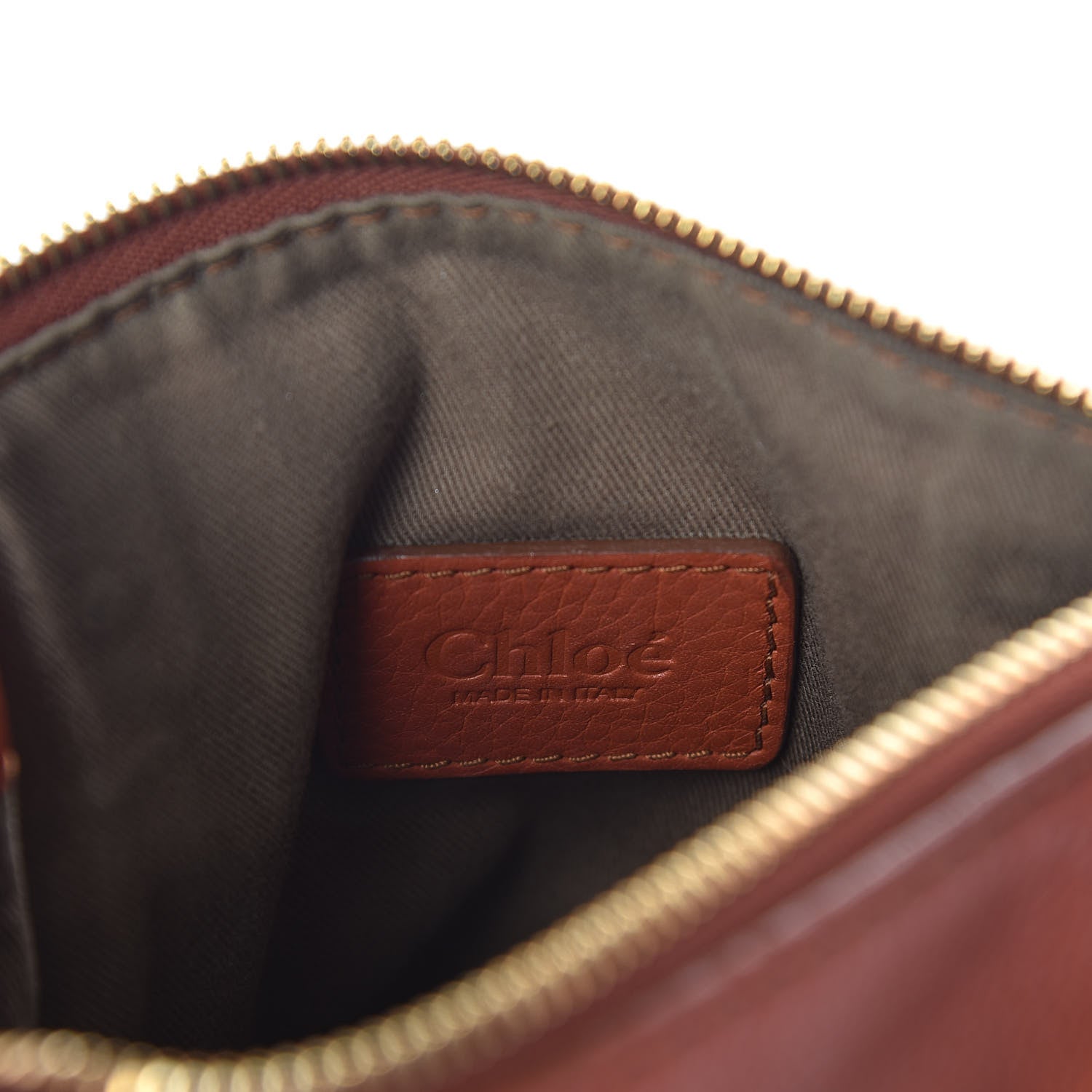 Chloe Calfskin Mini Marcie Satchel Red Bush 6 of 9
