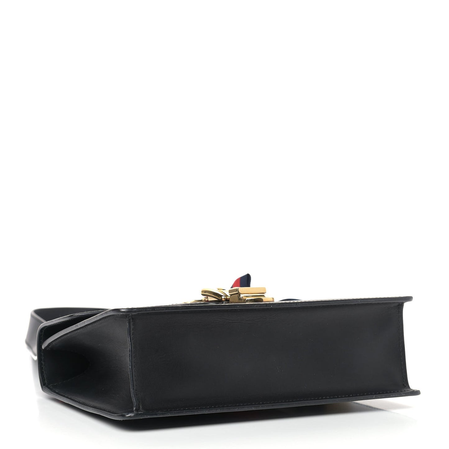Calfskin Small Sylvie Shoulder Bag Black