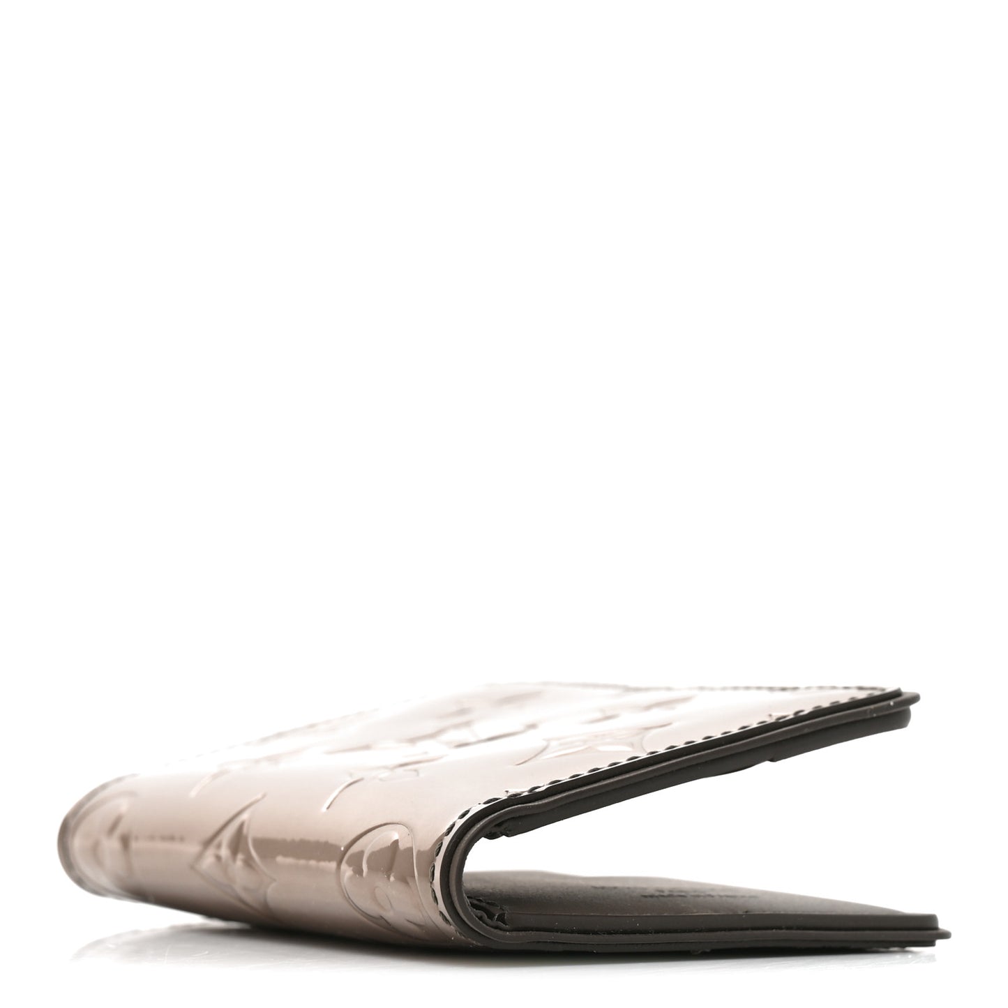 Mirror Monogram Pocket Organizer Gunmetal