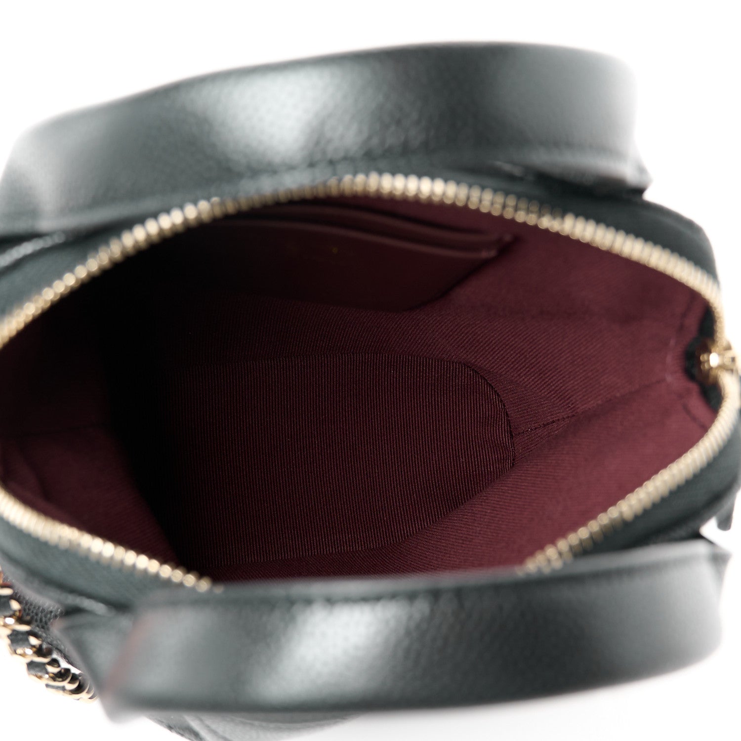 Chanel Caviar Quilted Top Handle Clutch With Chain Black 5 of 11