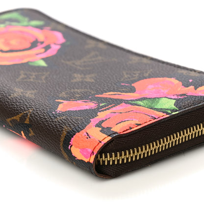 Louis Vuitton Monogram Roses Zippy Wallet 9 of 10