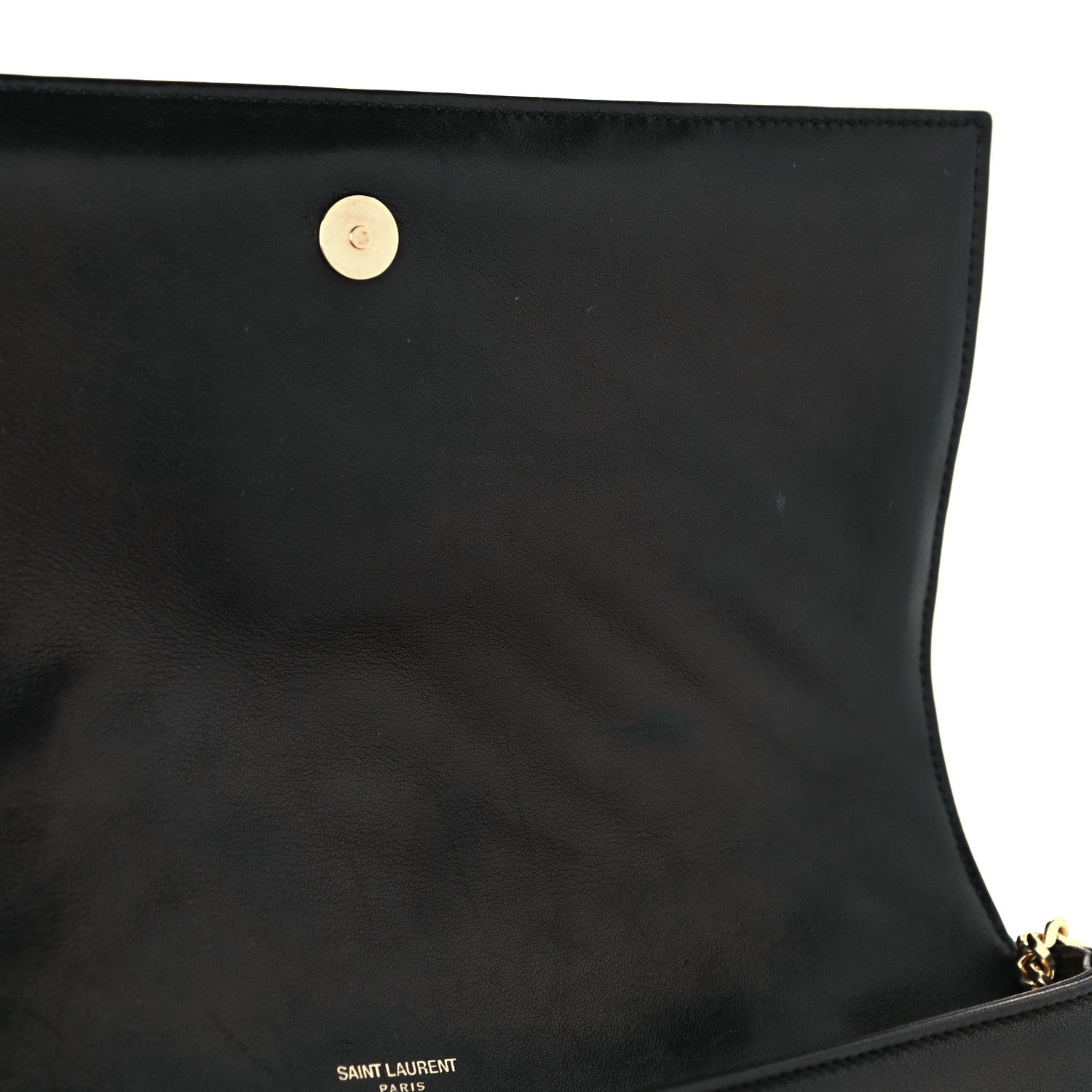 Saint Laurent Lambskin Matelasse Monogram Kate 99 Black 16 of 17