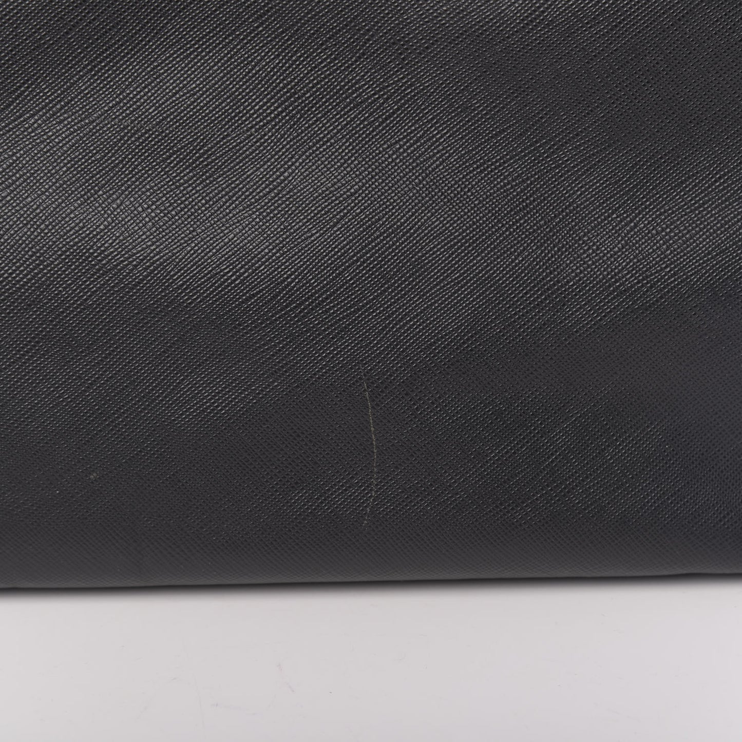 Saffiano Medium Galleria Double Zip Tote Black