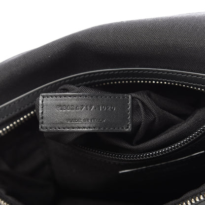 Saint Laurent Canvas Calfskin City Belt Bag Black 7 of 10