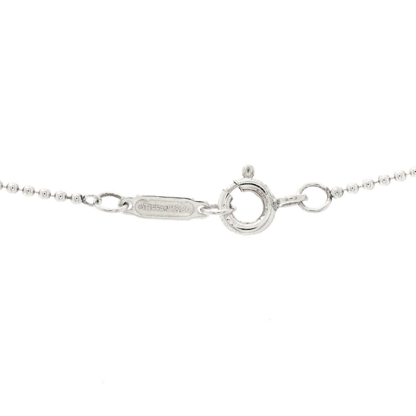 Sterling Silver 1.2mm Bead Chain Necklace 16"