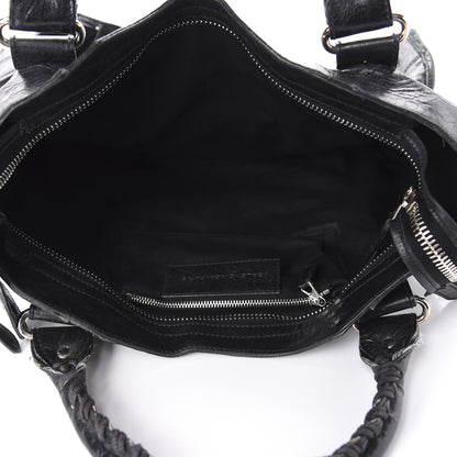 Balenciaga Agneau Giant 21 Silver Hardware City Black 6 of 14
