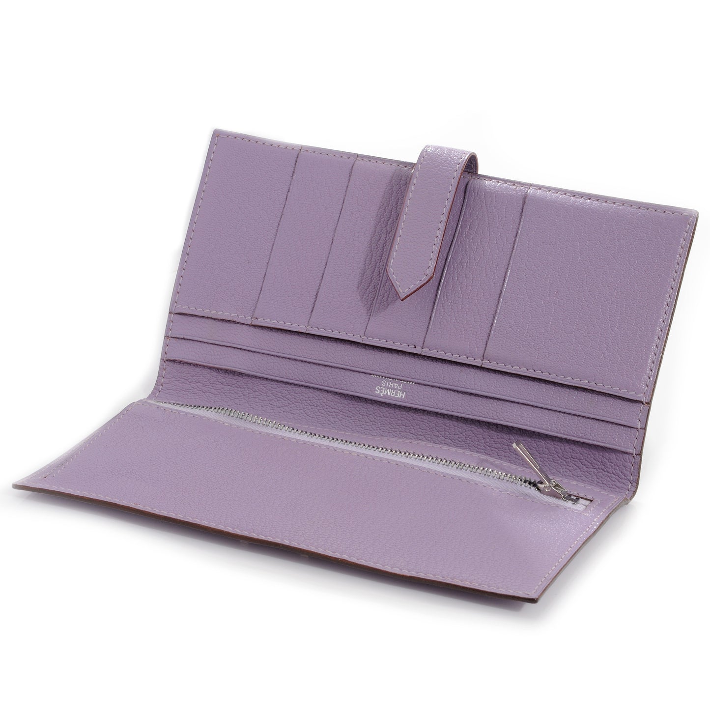 Chevre Mysore Bearn Wallet Lilac
