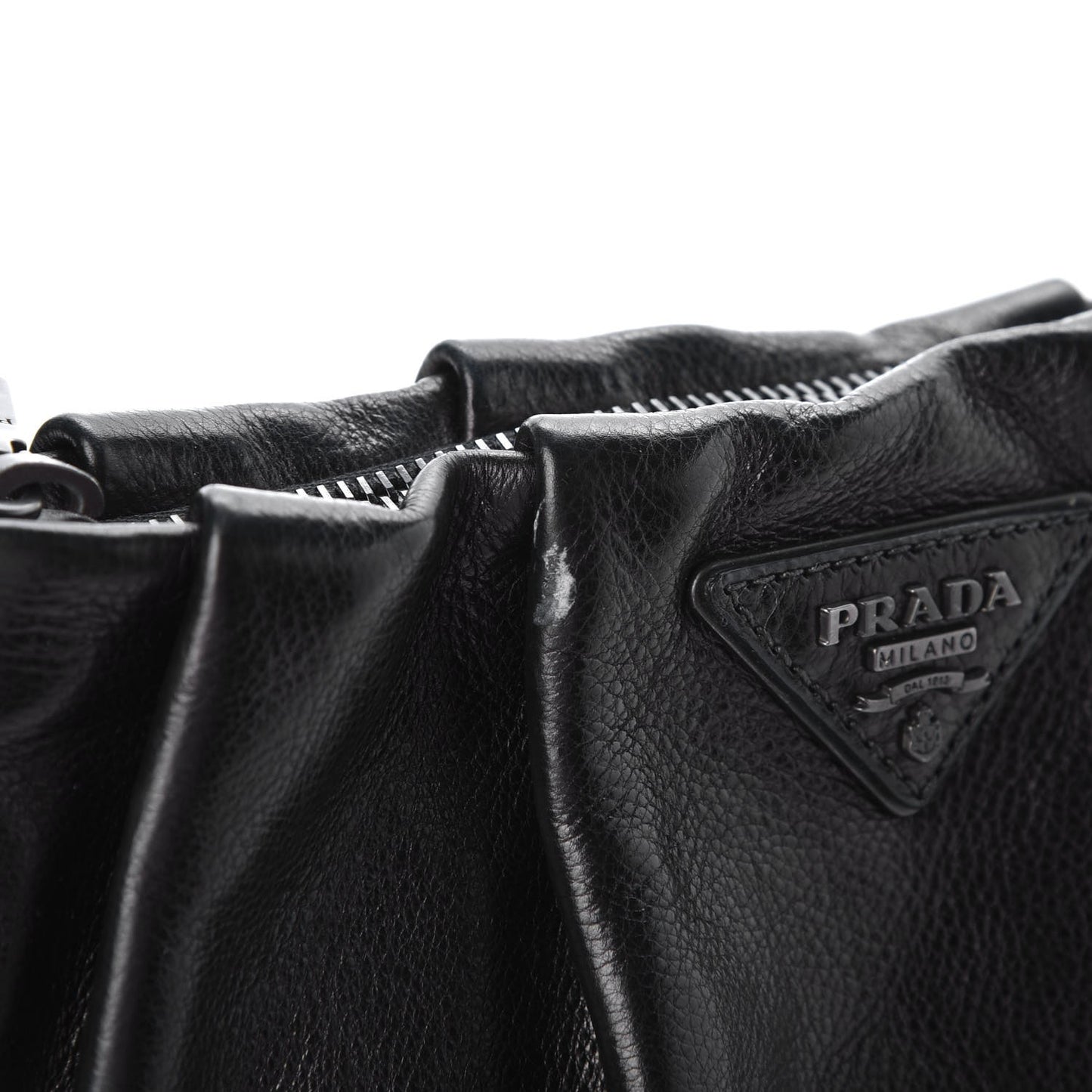 Nappa Mordore Wristlet Clutch Black
