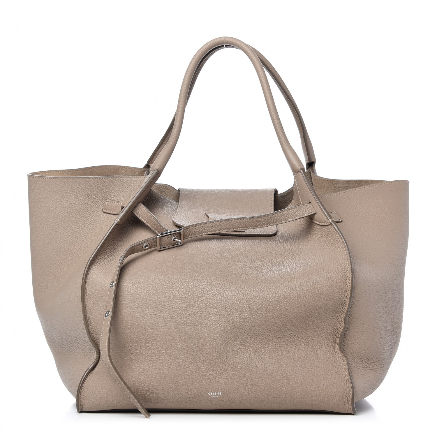 Celine Supple Grained Calfskin Medium Big Bag Light Taupe 1 of 10