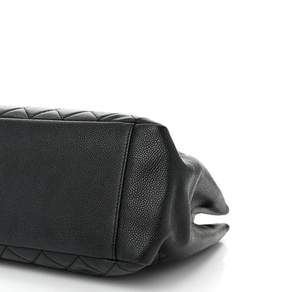 Chanel Caviar Quilted Grand Shopping Tote GST Black 10 of 10