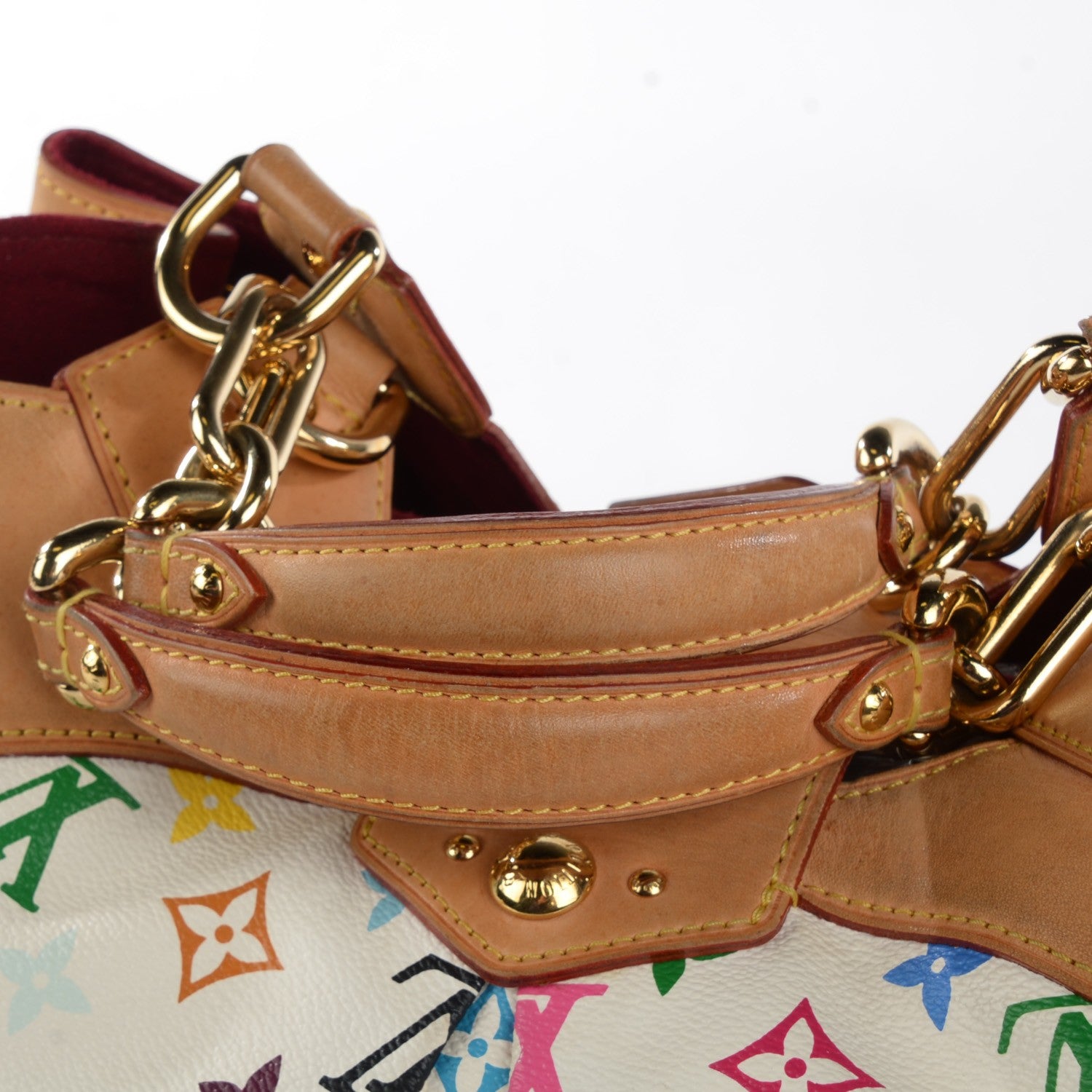 Louis Vuitton Monogram Multicolor Ursula White 8 of 14
