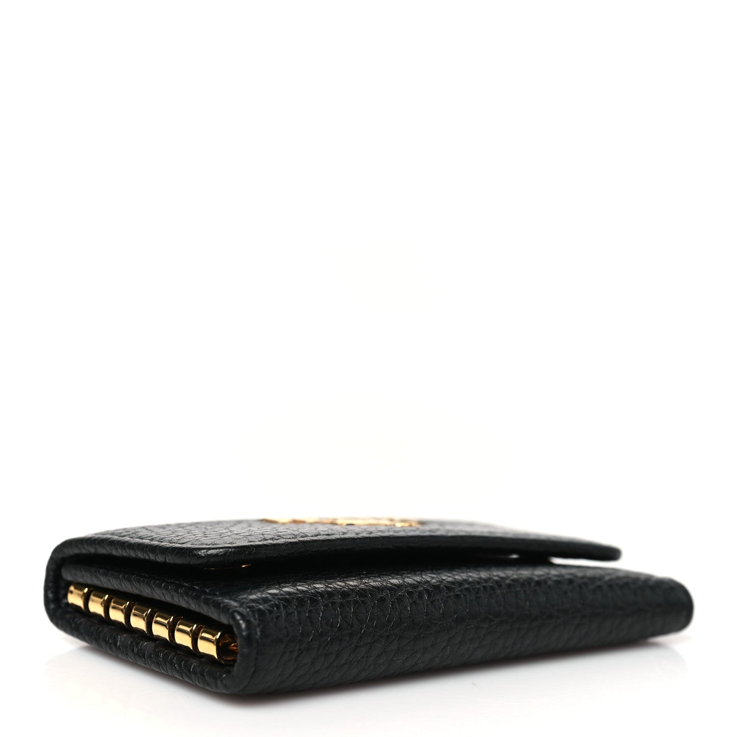 Prada Vitello Grain Move 6 Key Holder Black 1730664 – FASHIONPHILE
