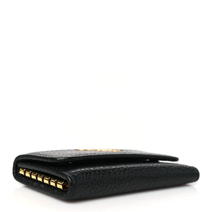 Prada Vitello Grain Move 6 Key Holder Black 4 of 9