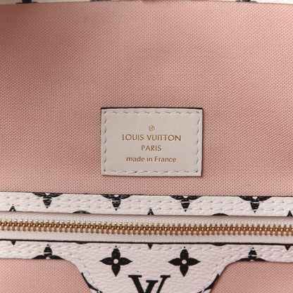 Louis Vuitton Monogram Giant Neverfull MM Rouge 8 of 11