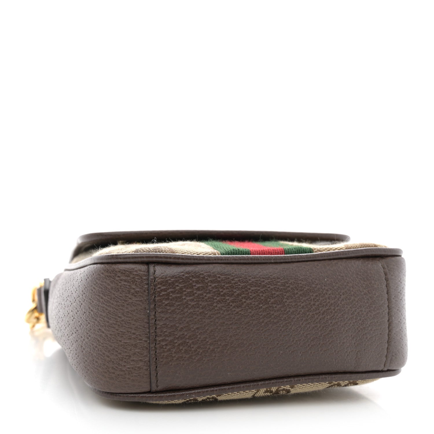 Gucci X PALACE GG P Canvas Monogram Web Flap Messenger Brown 4 of 11