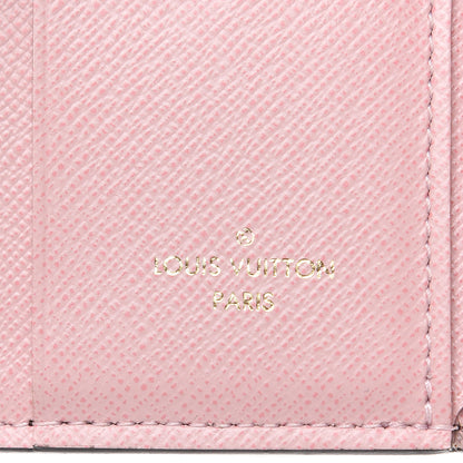Louis Vuitton Monogram Zoe Wallet Rose Ballerine 6 of 9