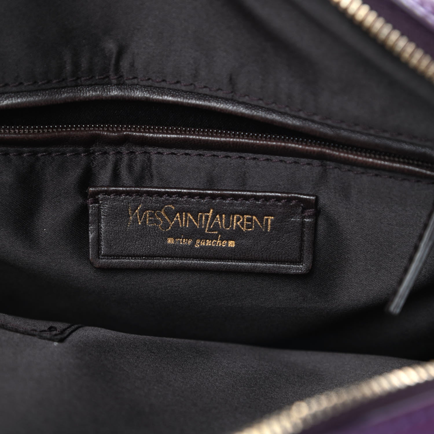 Saint Laurent Calfskin Medium Muse Purple 6 of 11