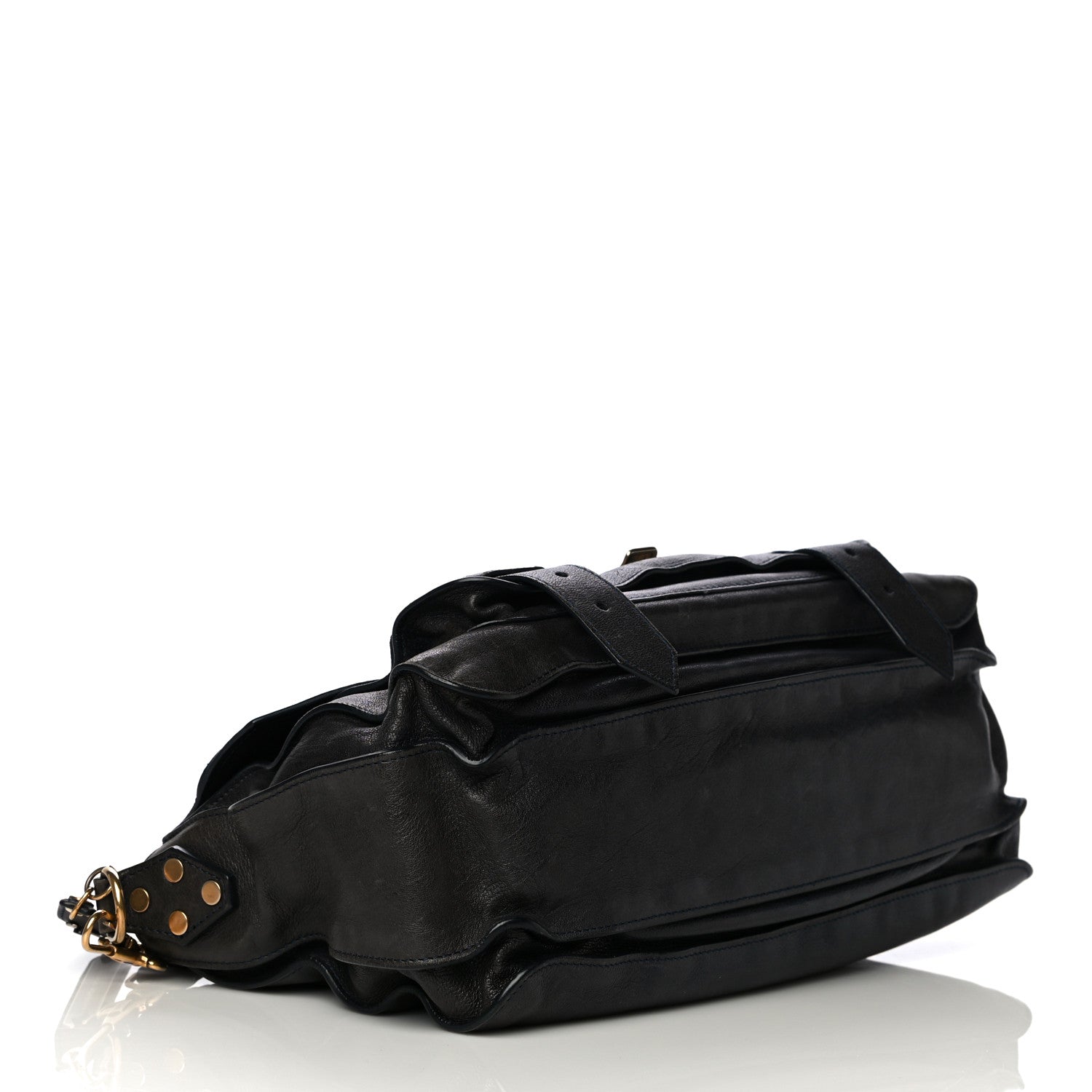 Proenza Schouler Lambskin Medium PS1 Satchel Midnight 4 of 22