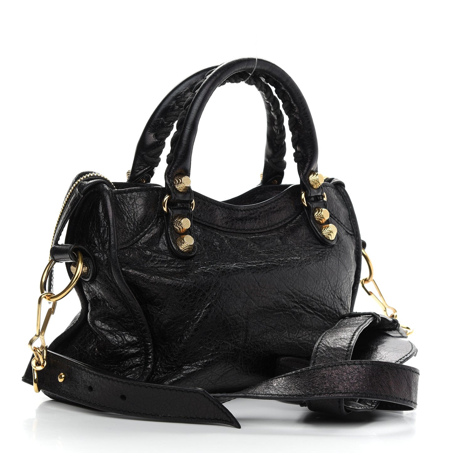 Agneau Giant 12 Gold Hardware Mini City Black