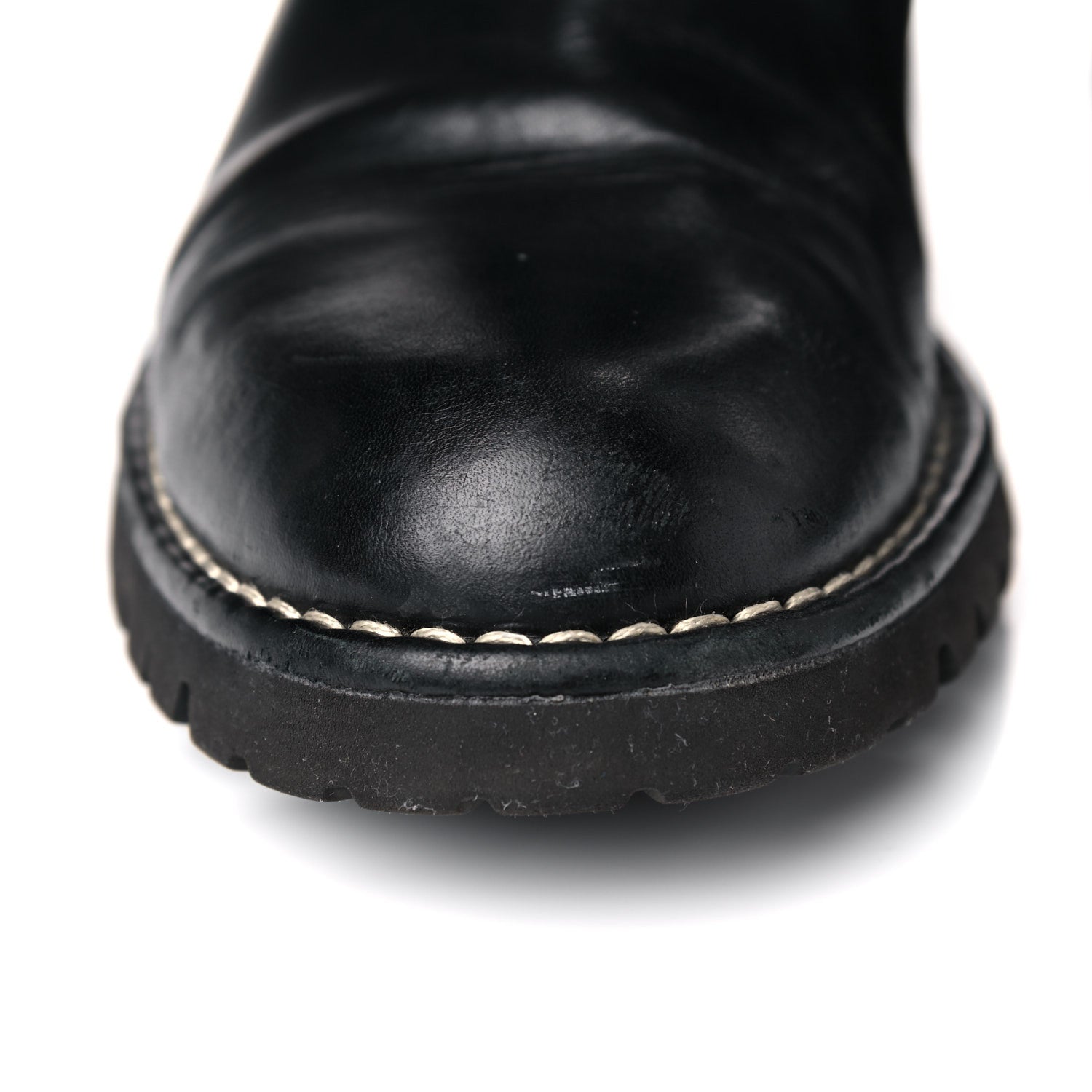 Chanel Calfskin Quilted Biker Boots 40.5 Black 12 of 12