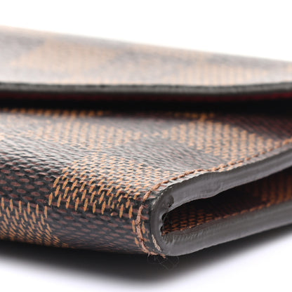 Louis Vuitton Damier Ebene Josephine Wallet Red 10 of 10