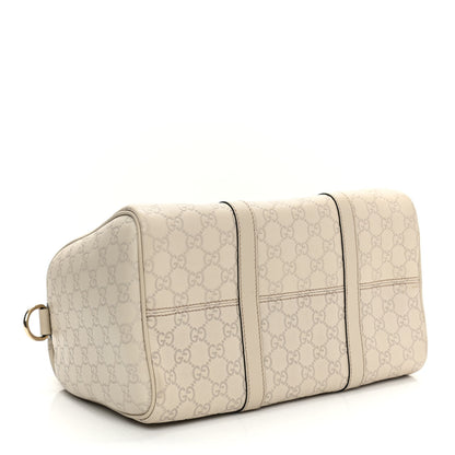 Gucci Guccissima Medium Joy Boston Off White 3 of 8