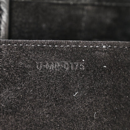 Celine Calfskin Crocodile Embossed Small Belt Bag Black 7 of 10