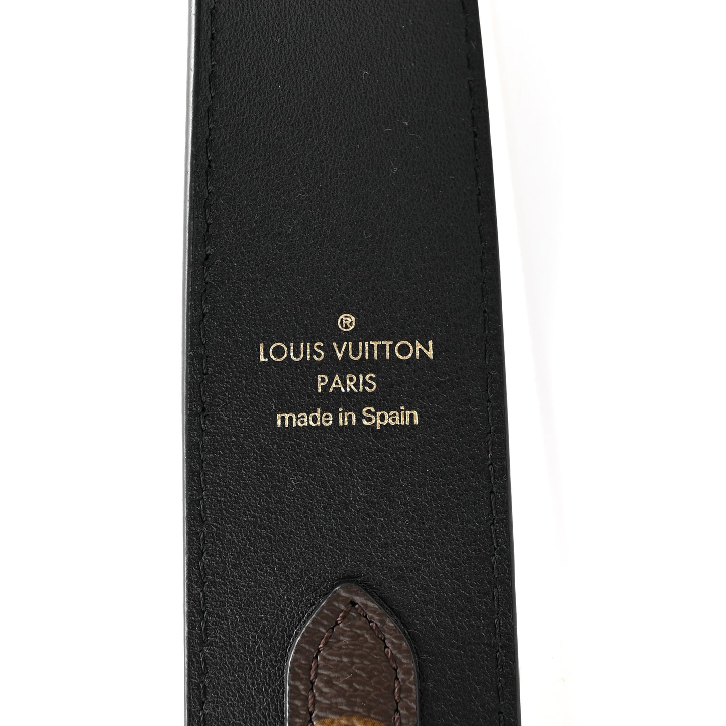 Monogram Bandouliere Shoulder Strap Black