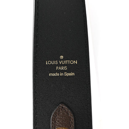 Louis Vuitton Monogram Bandouliere Shoulder Strap Black 4 of 6