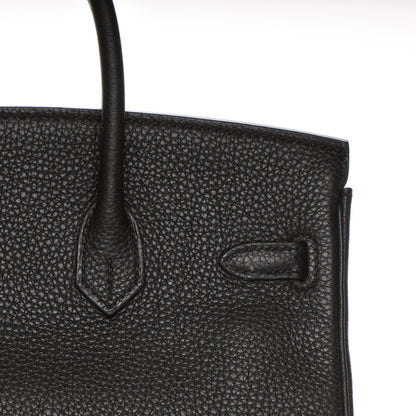 Hermes Togo Birkin 25 Black 21 of 27