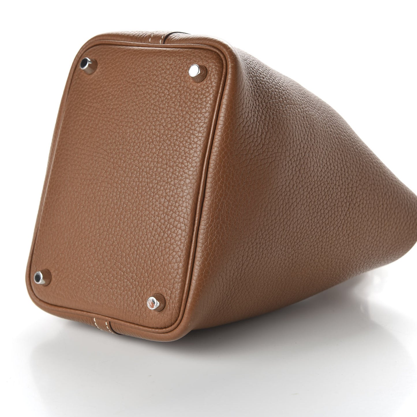 Taurillon Clemence Picotin Lock 18 PM Gold