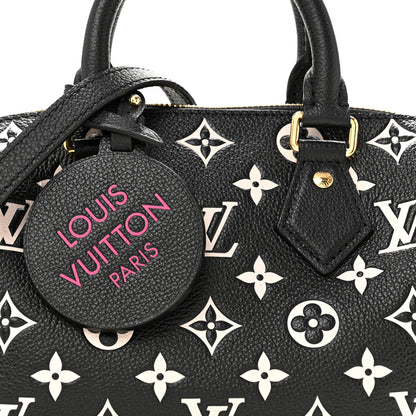 Louis Vuitton Empreinte Monogram Spring in the City Speedy Bandouliere 20 Black White Pink 7 of 10