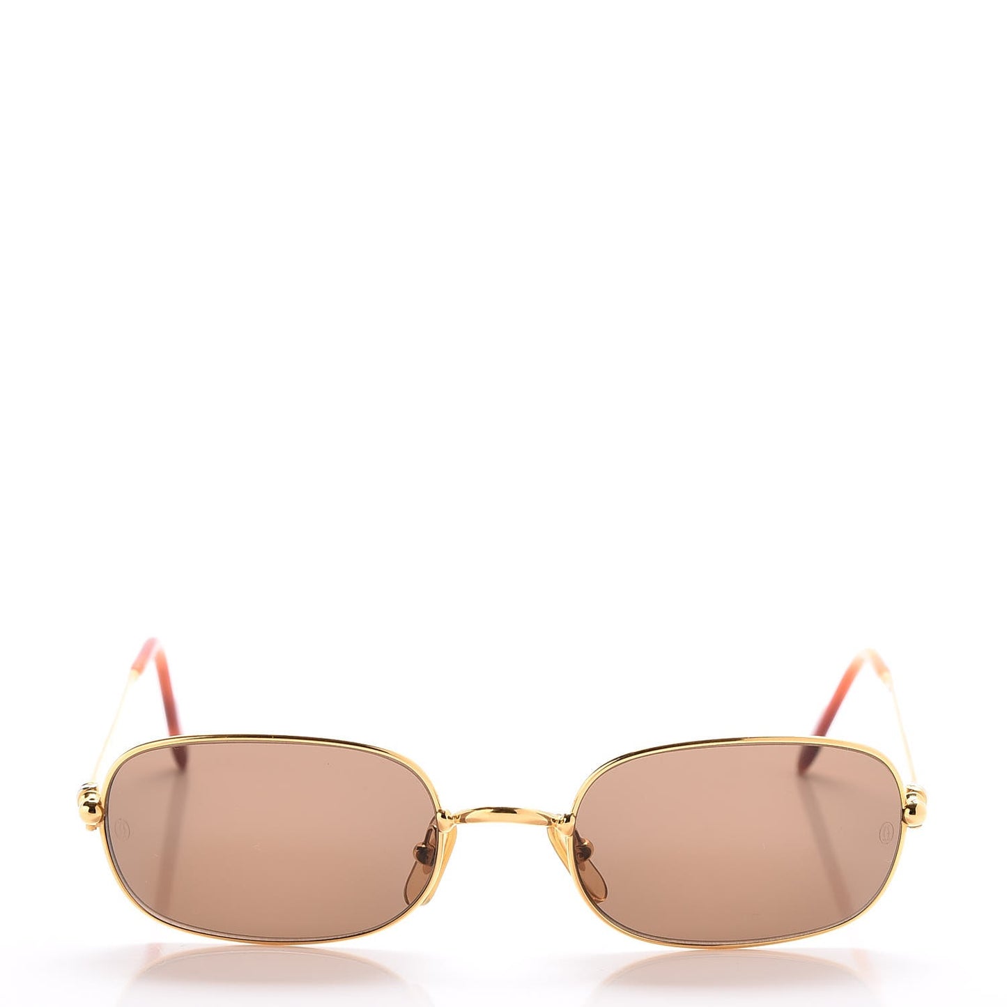 Oval Sunglasses 140 Gold