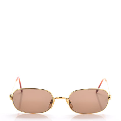 Cartier Oval Sunglasses 140 Gold 3 of 8