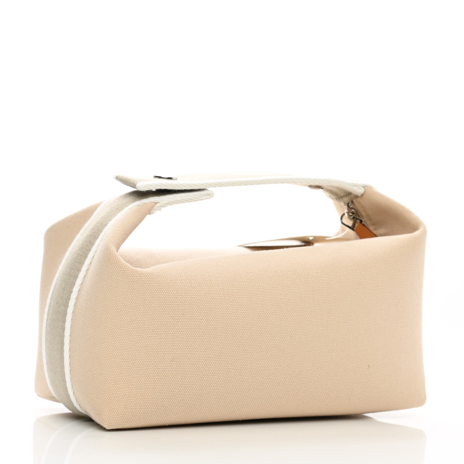 Hermes Canvas Small Bride-A-Brac Pouch Natural 3 of 7