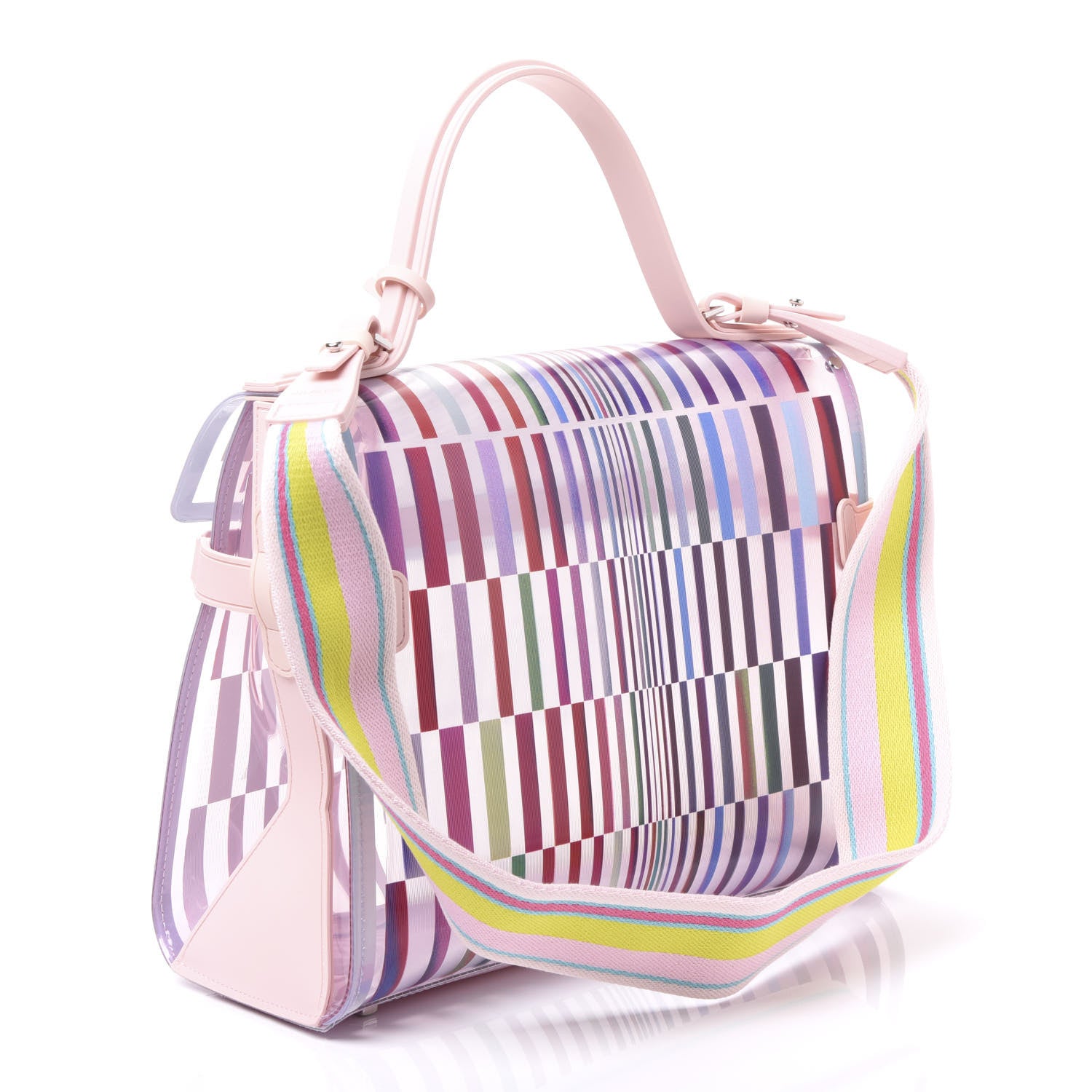 Delvaux PVC Tempete The Eye Catcher Satchel Multicolor 2 of 8