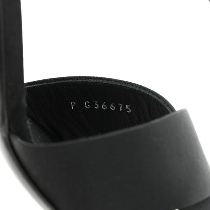 Chanel Grosgrain Pearl Sandals 41 Black 9 of 10