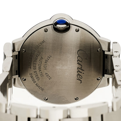 Cartier Stainless Steel 36mm Ballon Bleu De Cartier Automatic Watch 4 of 5