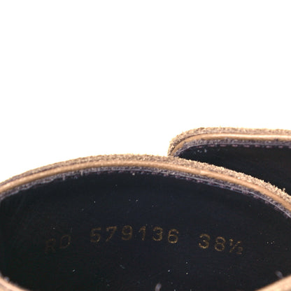 Saint Laurent Suede Otterproof West 40 Ankle Boots 38.5 New Sigaro 7 of 9