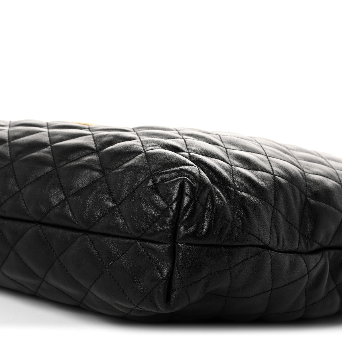Saint Laurent Lambskin Quilted Maxi Icare Shopping Tote Black 11 of 11